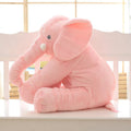 Elephant plush pillow