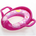 Cushioned toilet seat