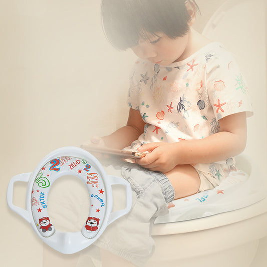 Toilet Seat Baby Seat Toilet Seat Soft Cushion Assist Toilet Seat