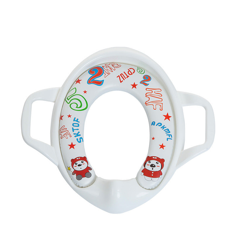 Cushioned toilet seat