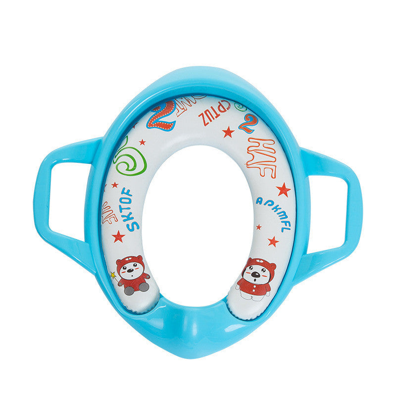 Toilet Seat Baby Seat Toilet Seat Soft Cushion Assist Toilet Seat