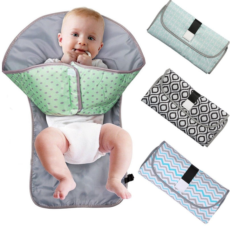 Portable diaper changing
