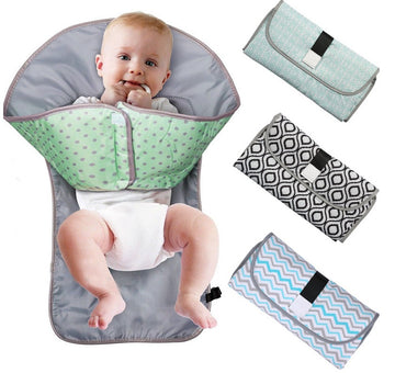 Portable diaper changing