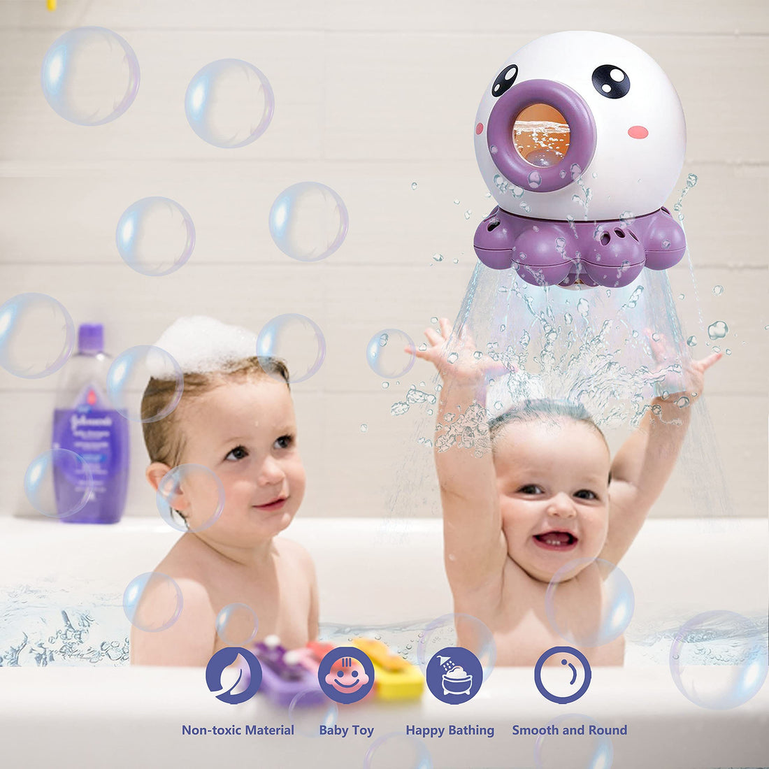 Octopus bath toy