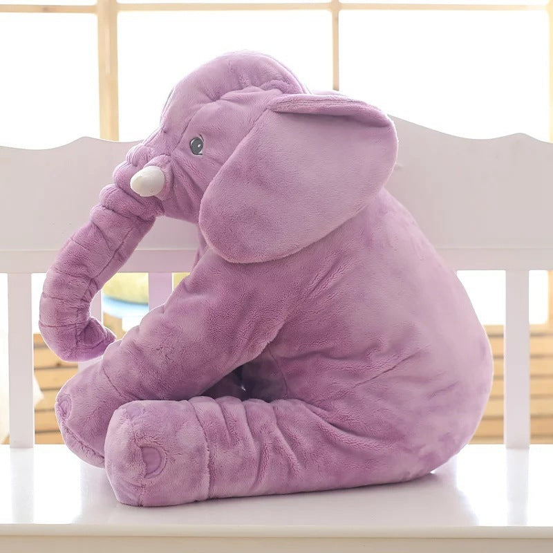 Elephant plush pillow